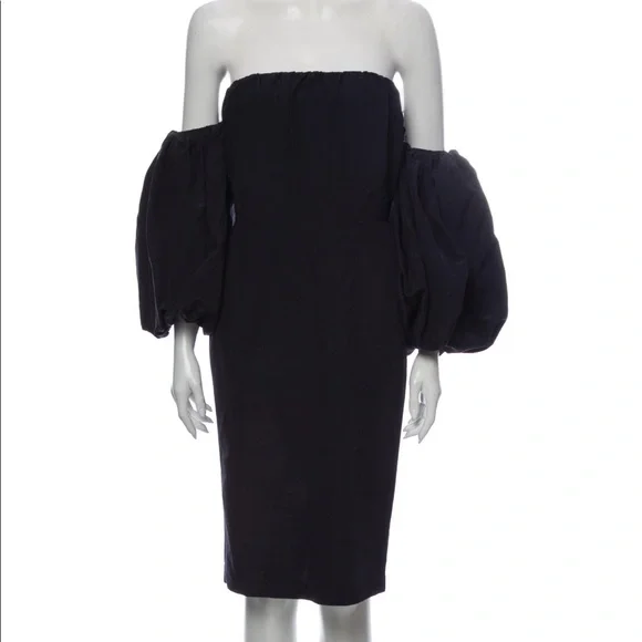 white christmas dresses Stella McCartney F/W 2003 Runway Strapless Corset Dress – Basha Gold main image 1